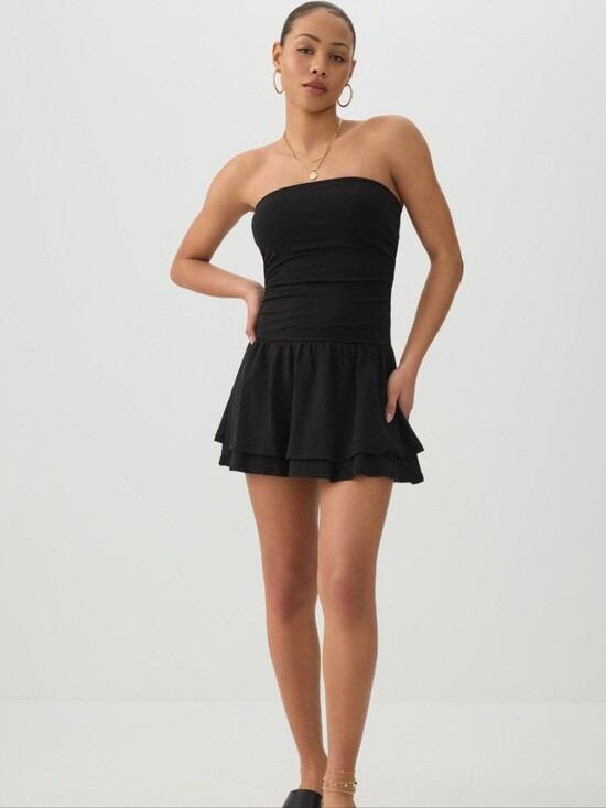 Ardene Dresses & Skirts - NWOT Y2K Strapless Romper Dress